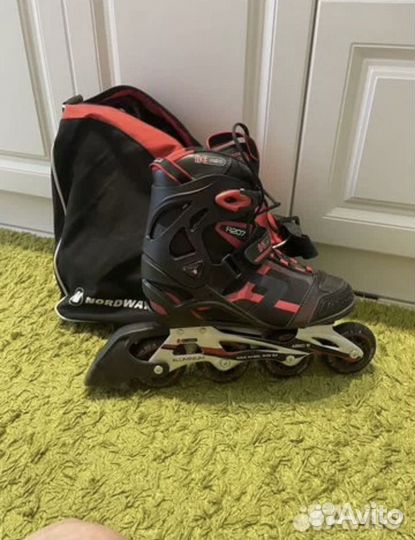 Роликовые коньки размер 40