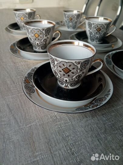 Кофейный сервиз Рига 