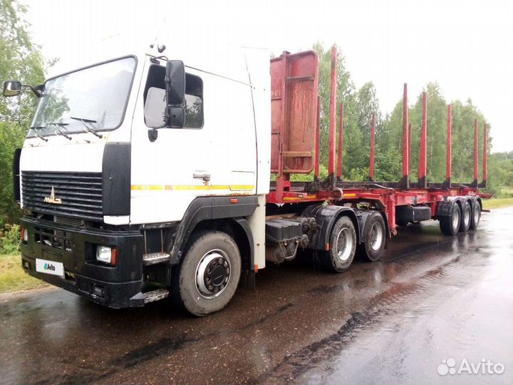 МАЗ 643008-060-010 с полуприцепом, 2012