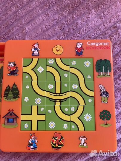 Настольные игры колобок-следопыт