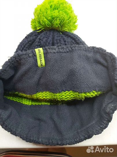 Шапка для мальчика 8-13лет