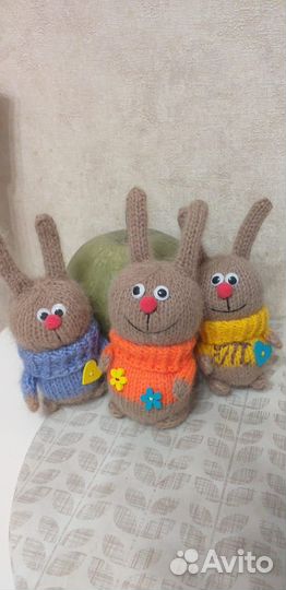 Вязаные игрушки ручной работы