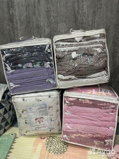 Бортики в кроватку новые