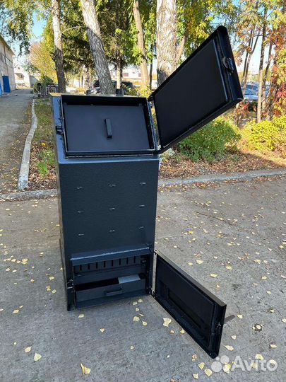 Твердотопливный котел длительного горения