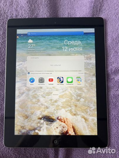 Apple iPad 4 Wi-Fi Cellular 32 Гб Черный