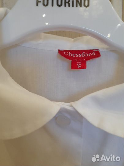 Блузка белая для девочки 134