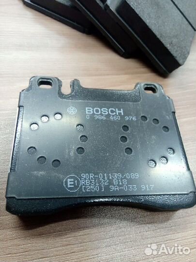 Тормозные колодки w140