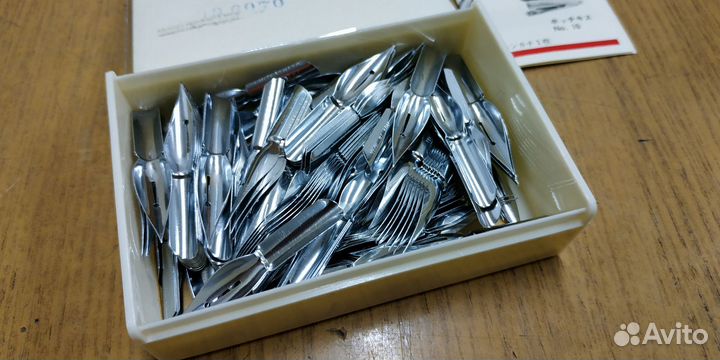 Набор для каллиграфии - перья 10 шт Tachikawa 600