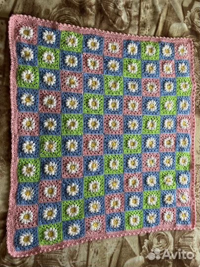 Плед ручной работы