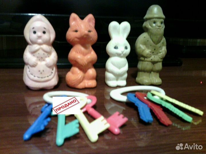 Игрушки, погремушки СССР (новые)