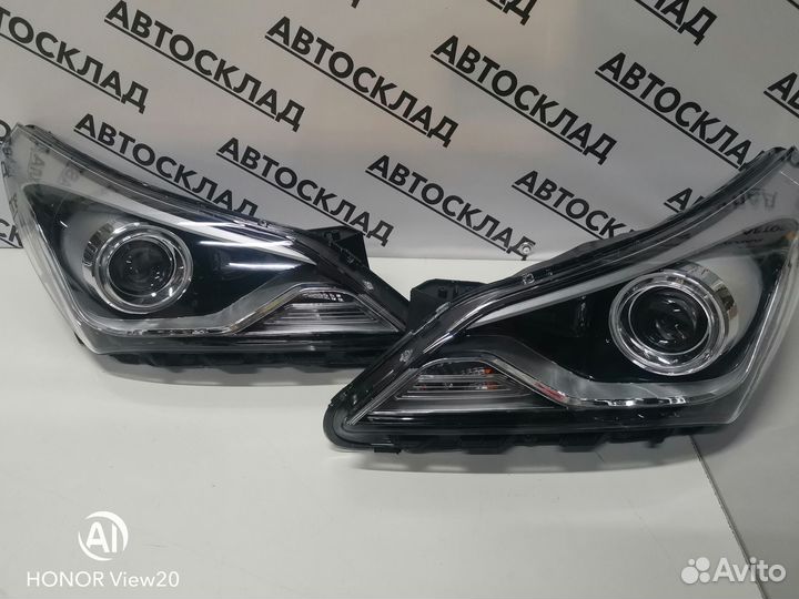 Хендай солярис 2014 Hyundai Solaris фара линза