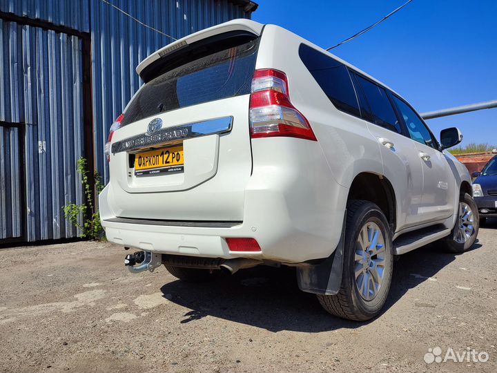 Фаркоп оцинкованный на Toyota Land Cruiser Prado