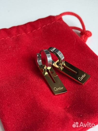 Серьги Cartier