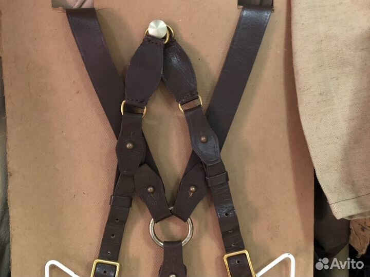 Ремни кожаные армейские