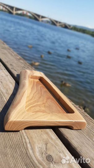 Деревянный поднос ручная работа