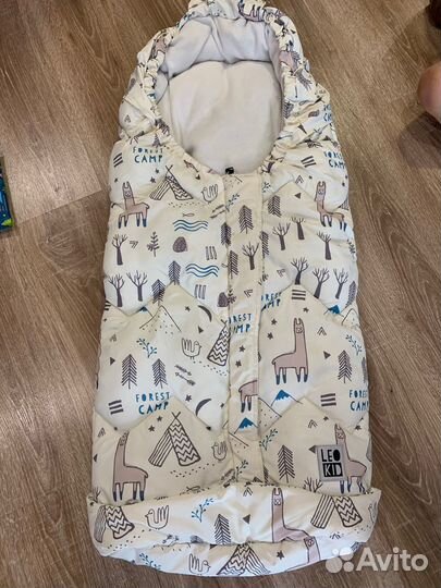 Конверт в коляску leokid