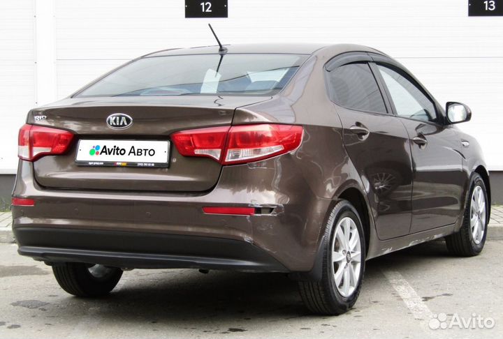 Kia Rio 1.6 AT, 2015, 147 037 км