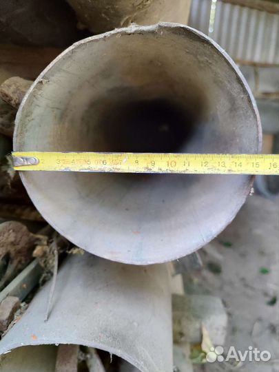 Труба оцинкованная размер 155мм, 175мм