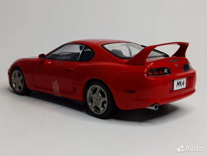 Toyota Supra MK4 1993 Red 1:18 Solido