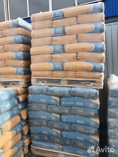 Цемент, пескобетон