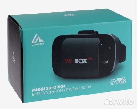 3D Очки виртуальной реальности мини LuazON, смартф