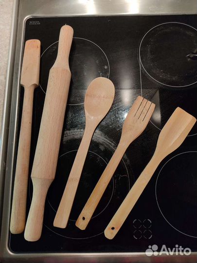 Набор деревянных лопаток