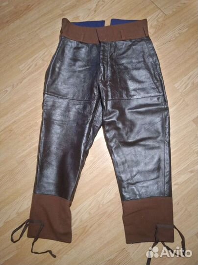 Штаны лётные кожаные СССР48-52/3,4;54/3,4,5;56/3