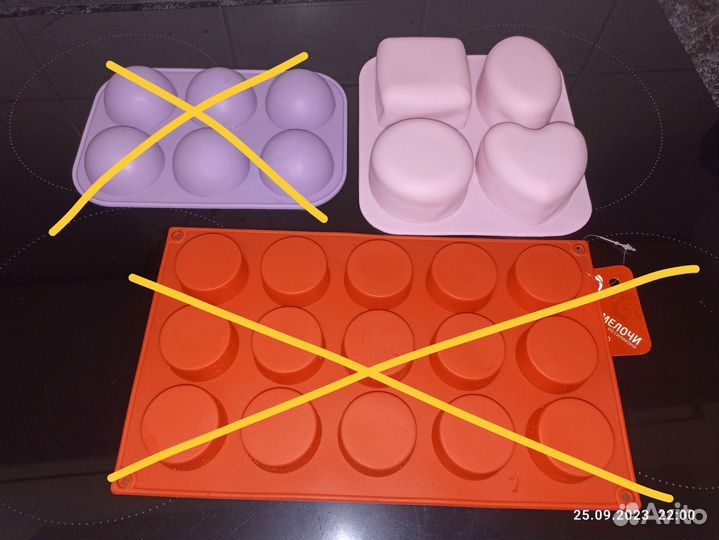 Силиконовые формы для муссовых тортов и пирожных