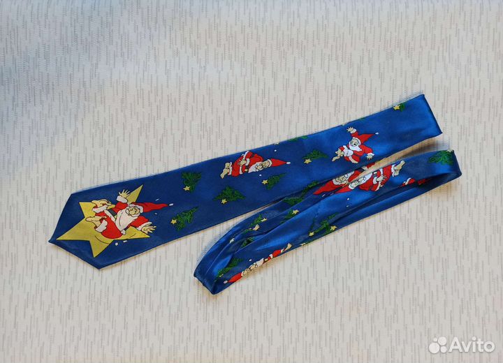 Галстук новогодний