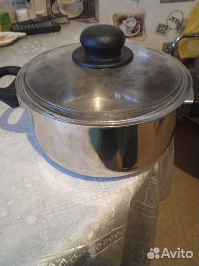 Кастрюля, ковш из нержавейки