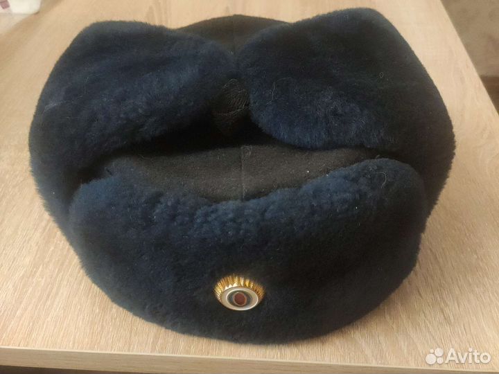 Мужская зимняя шапка Полиции