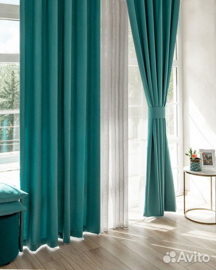 Шторы канвас Эдем Синяя птица