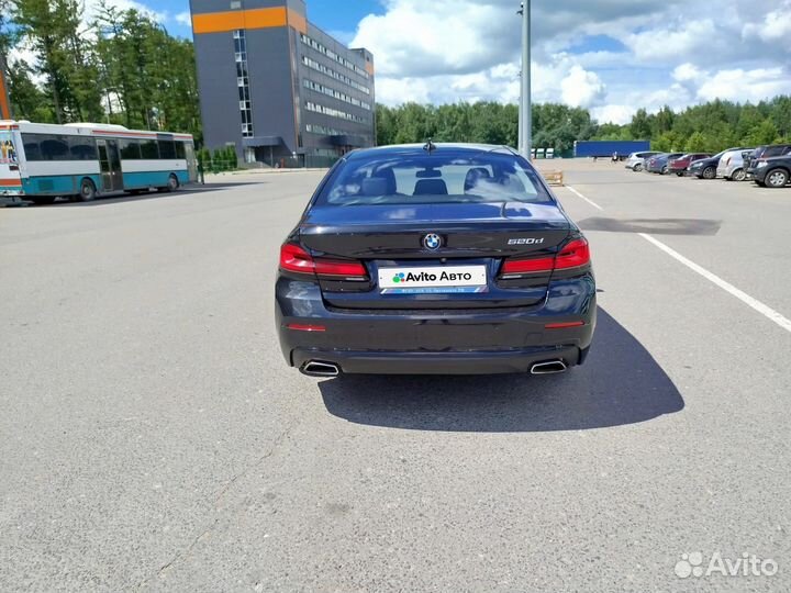 BMW 5 серия 2.0 AT, 2021, 147 000 км