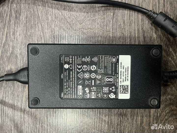 Док станция dell wd19tb 180w