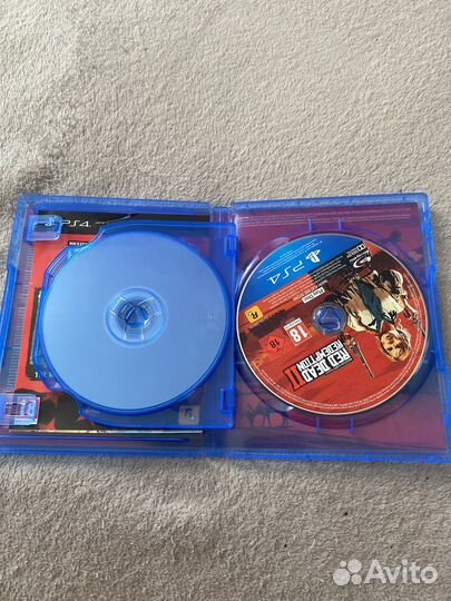 Red dead redemption 2 ps4 диск