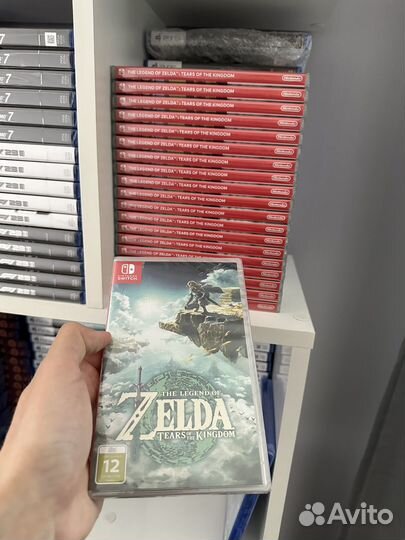 Картридж The legend of Zelda tears of the kingdom