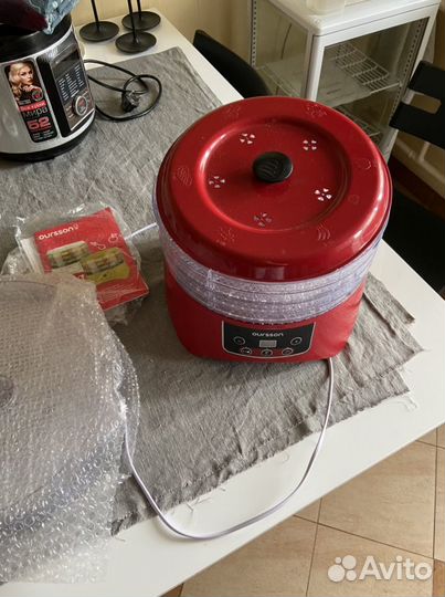 Дегидратор oursson DH3501D красный