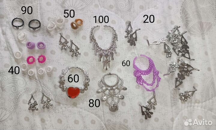 Аксессуары для кукол барби, братц, рейнбоу хай