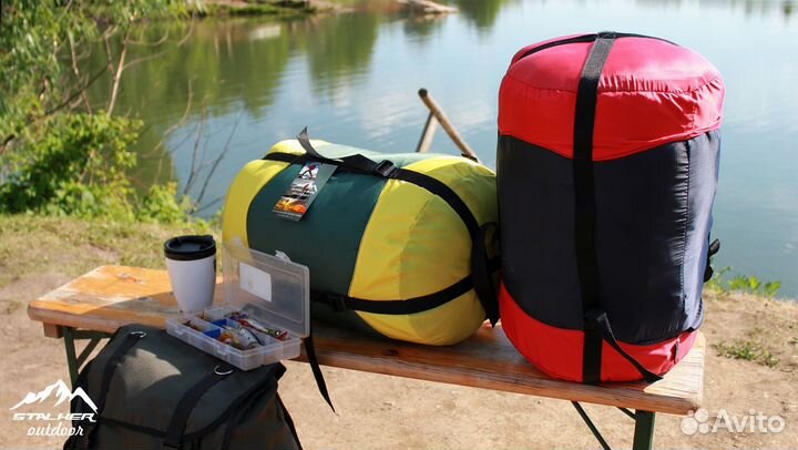 Спальный мешок 90*220 сталкер +4/18*С Вагран 300