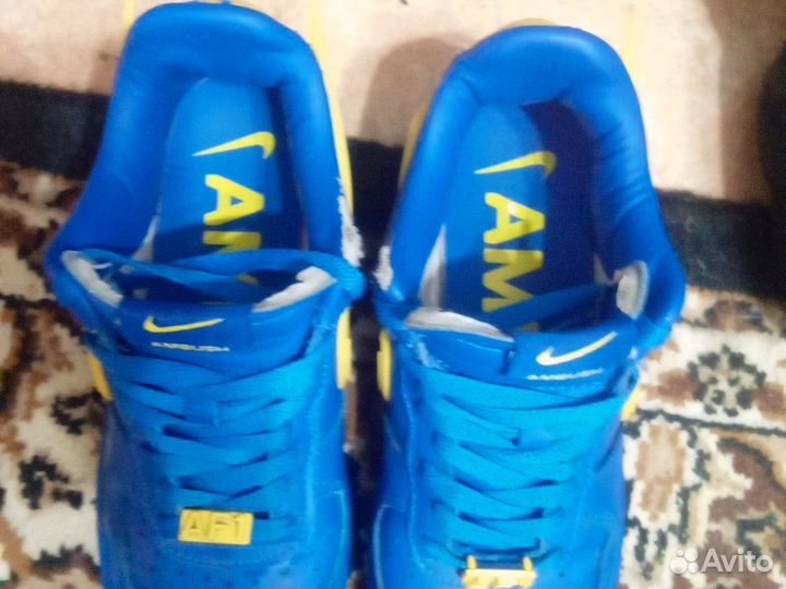 Кроссовки nike air force 1 ambush синие