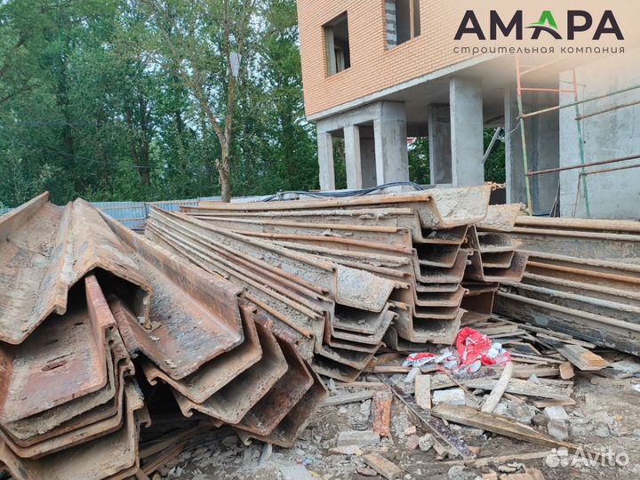 Шпунт Ларсена GU-22N Б/у (6, 8 метров). Обратный в