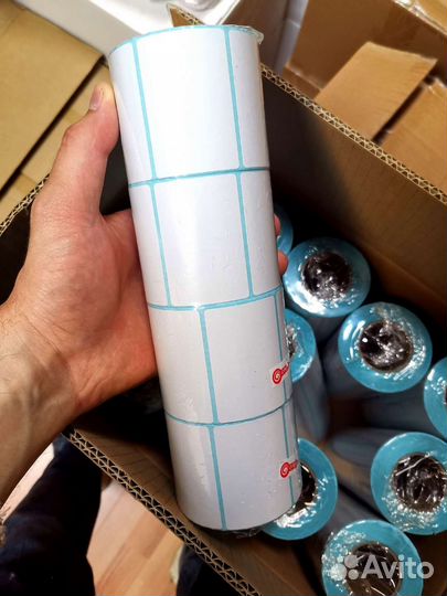 Термоэтикетки оптом любой размер