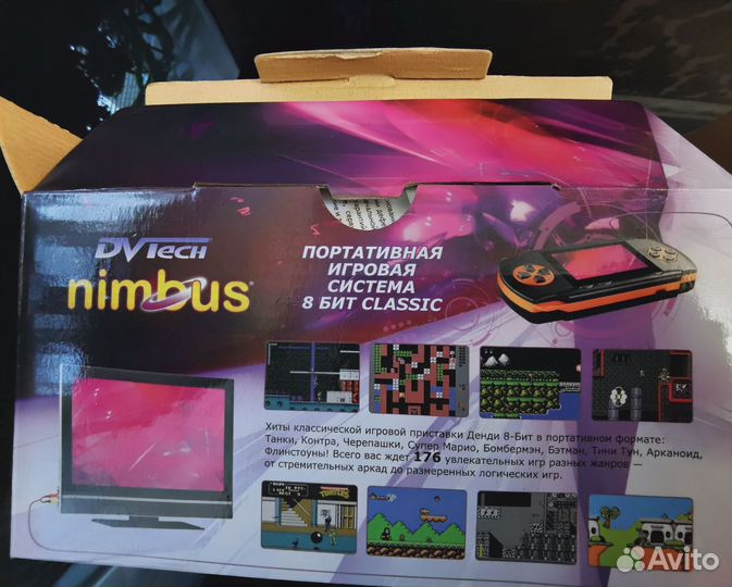 Игровая консоль DVTech Nimbus + 176 игр