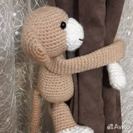 Держатель для занавесок, штор (2 обезьянки)