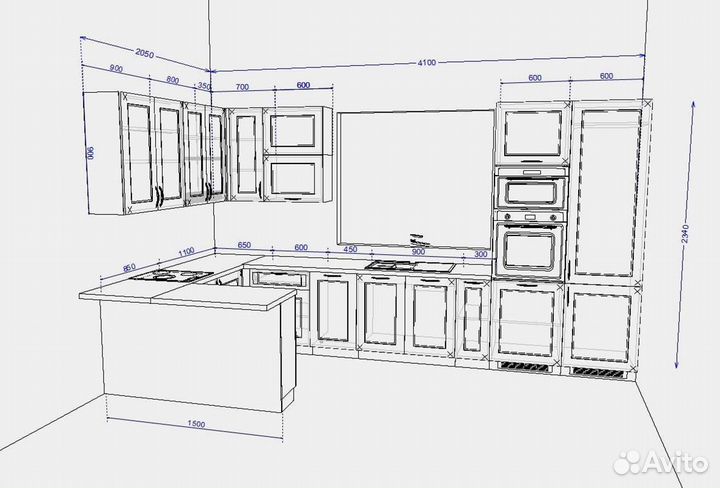 Изготовление кухни на заказ