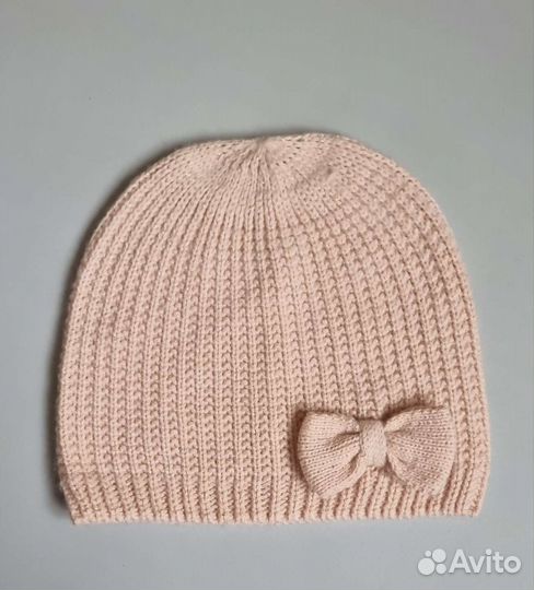 Шапка снуд комплект для девочки h&m на 5-8 лет