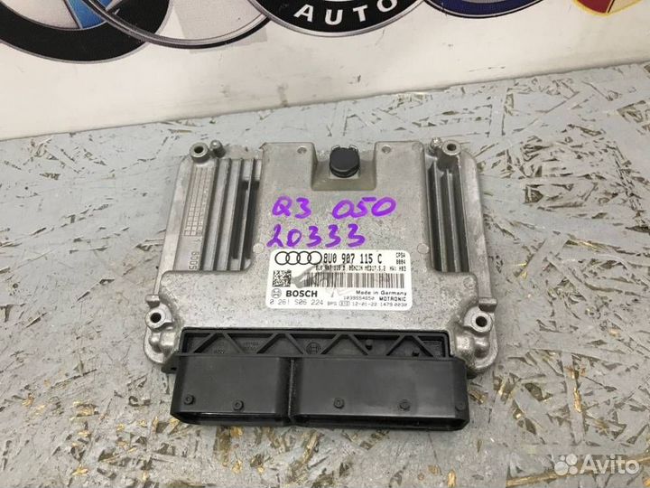 Блок управления двигателем Audi Q3 8U cpsa 2012