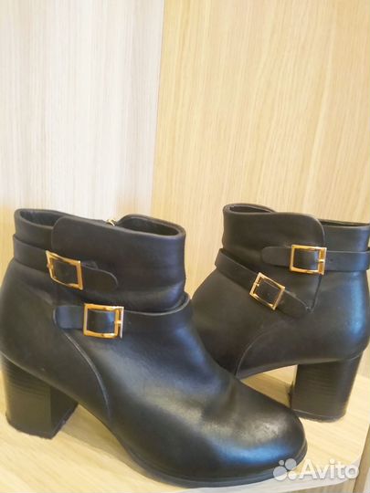 Ботильоны натуральная кожа 38