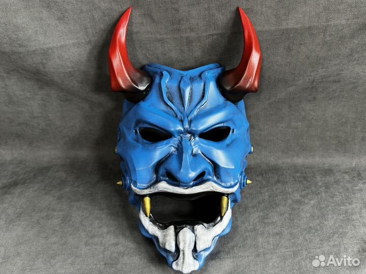 Маска карнавальная Маска японского демона они ONI