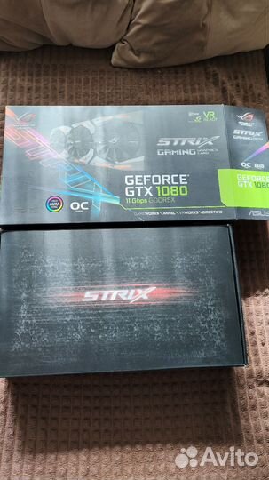 Asus ROG strix GTX 1080 OC 11Gbps